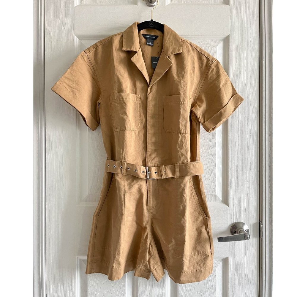~SOLD~ Club Monaco Short Sleeve Utility Jumpsuit NWT - Picture 7 of 9